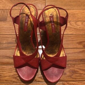 Nine West wedge shoes